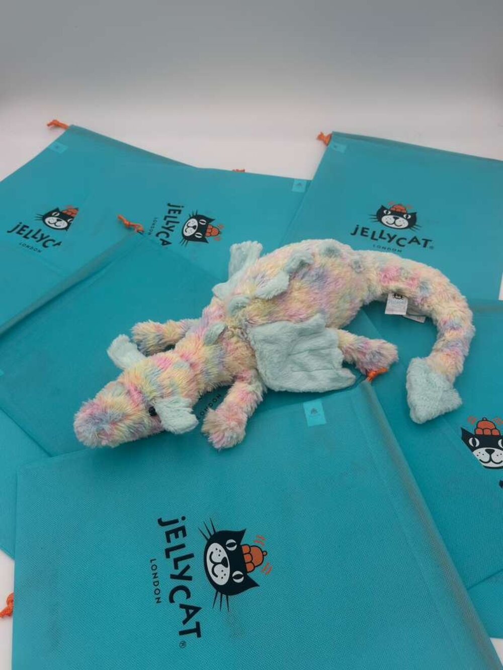 Jellycat Large Lazulia Dragon - BNWT
